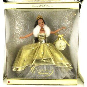 2000 CELEBRATION TERESA BARBIE DOLL HALLMARK SPECIAL EDITION Mattel Christmas